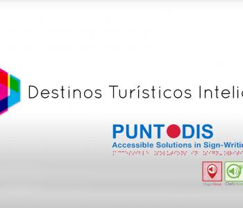Logo Red DTI con los logos de Puntodis, Map&#039;s Voice y Chef&#039;s Voice