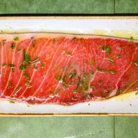 Bluefin tuna carpaccio approx. 200g